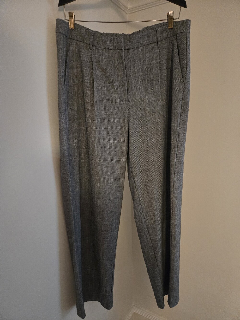 Grey Old Navy Wide Leg Trousers Size XL Good Condition